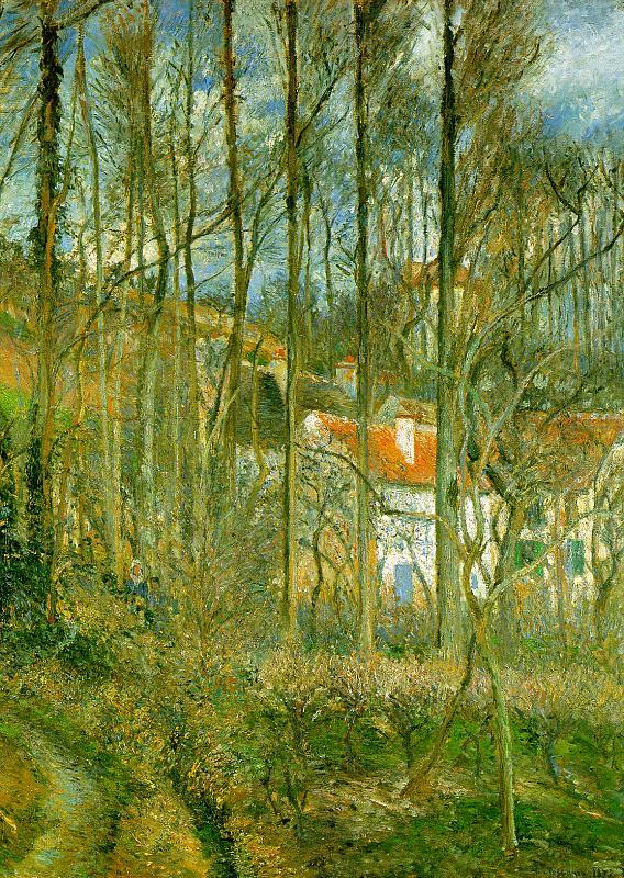 Camille Pissaro La Cote des Boeufs, The Hermitage oil painting image